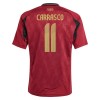 Conjunto (Camiseta+Pantalón Corto) Bélgica Carrasco 11 Primera Equipación Euro 2024 - Niño